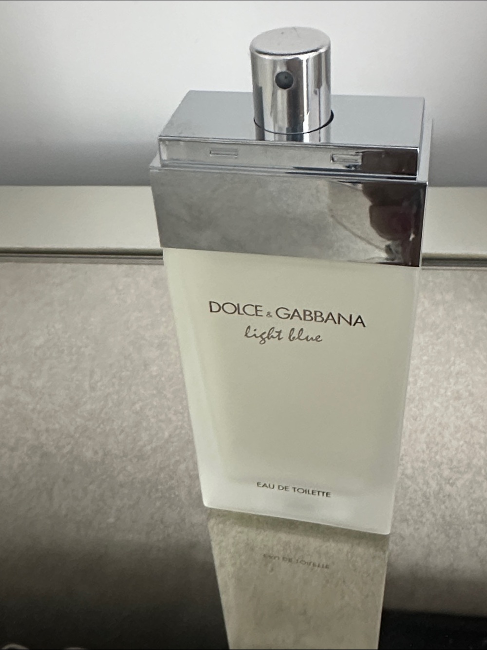 Dolce & Gabbana Light Blue Bottle with Pale Blue Cap - Picture 2 of 5